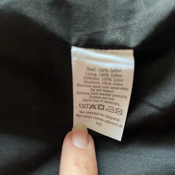 Jaime and Jack Peplum Crochet Trim Top Size 12 New With Tag - Picture 10 of 10